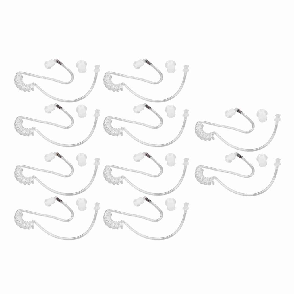 Replacement Acoustic Tube Comfortable Detachable Transparent Clear Acoustic Tube for Motorola Two
