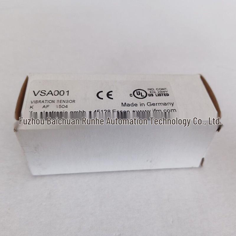 German IFM VSA001 VSA002 Vibration Sensor, High Protection Class, Brand New and Original.