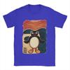 Noot Noot Scream Pingu T-Shirt Herren 100% Baumwolle Lustige T-Shirts Rundhals T-Shirt Kurzarm Tops Übergröße