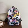 Korean Style Large Capacity Nylon Backpack for Middle and High School Students, 2025 Early Autumn Trend