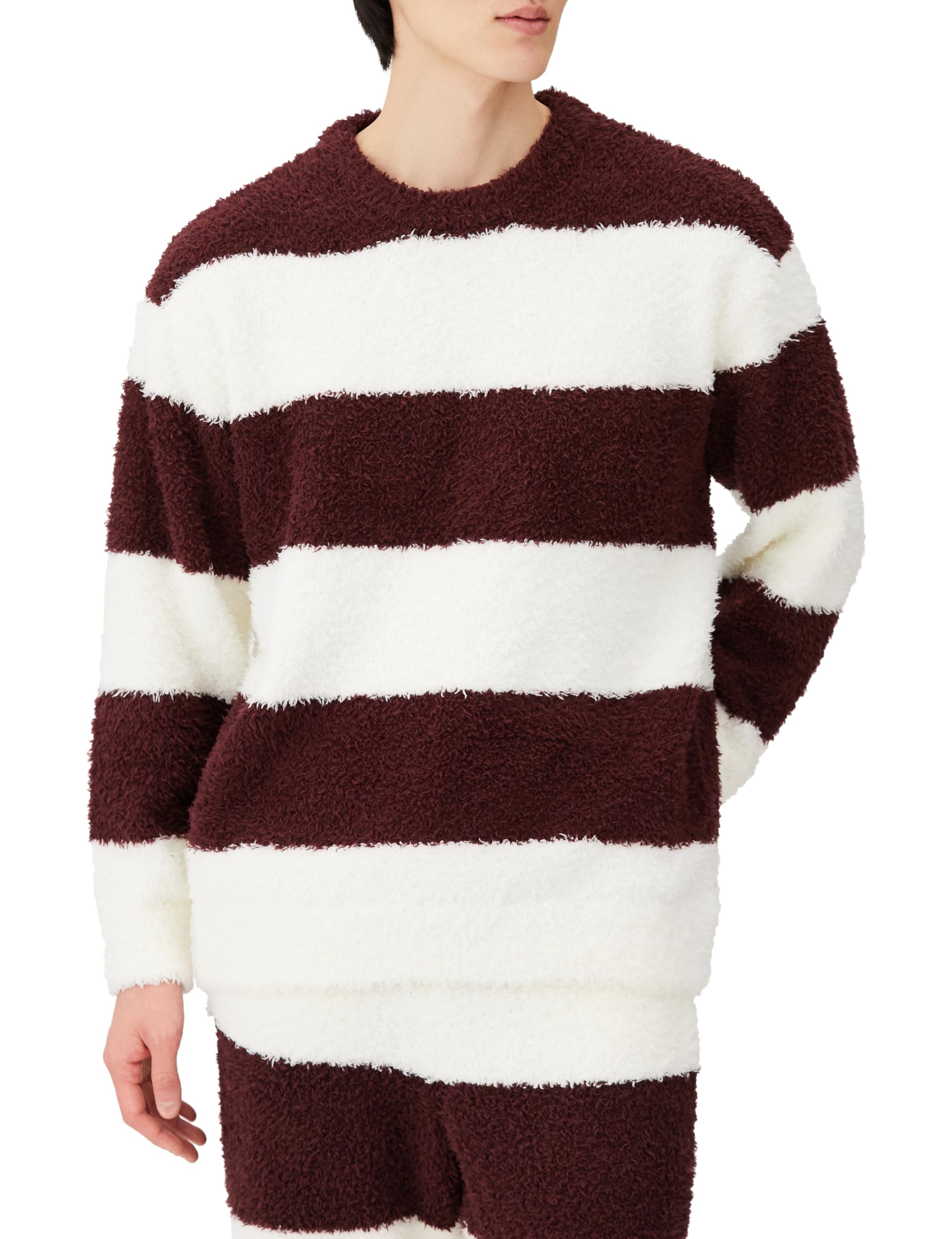 

Gelato Pique HOMME Gelato 2 Striped WINE PMNT235938 Pullover, Men s, M, винный