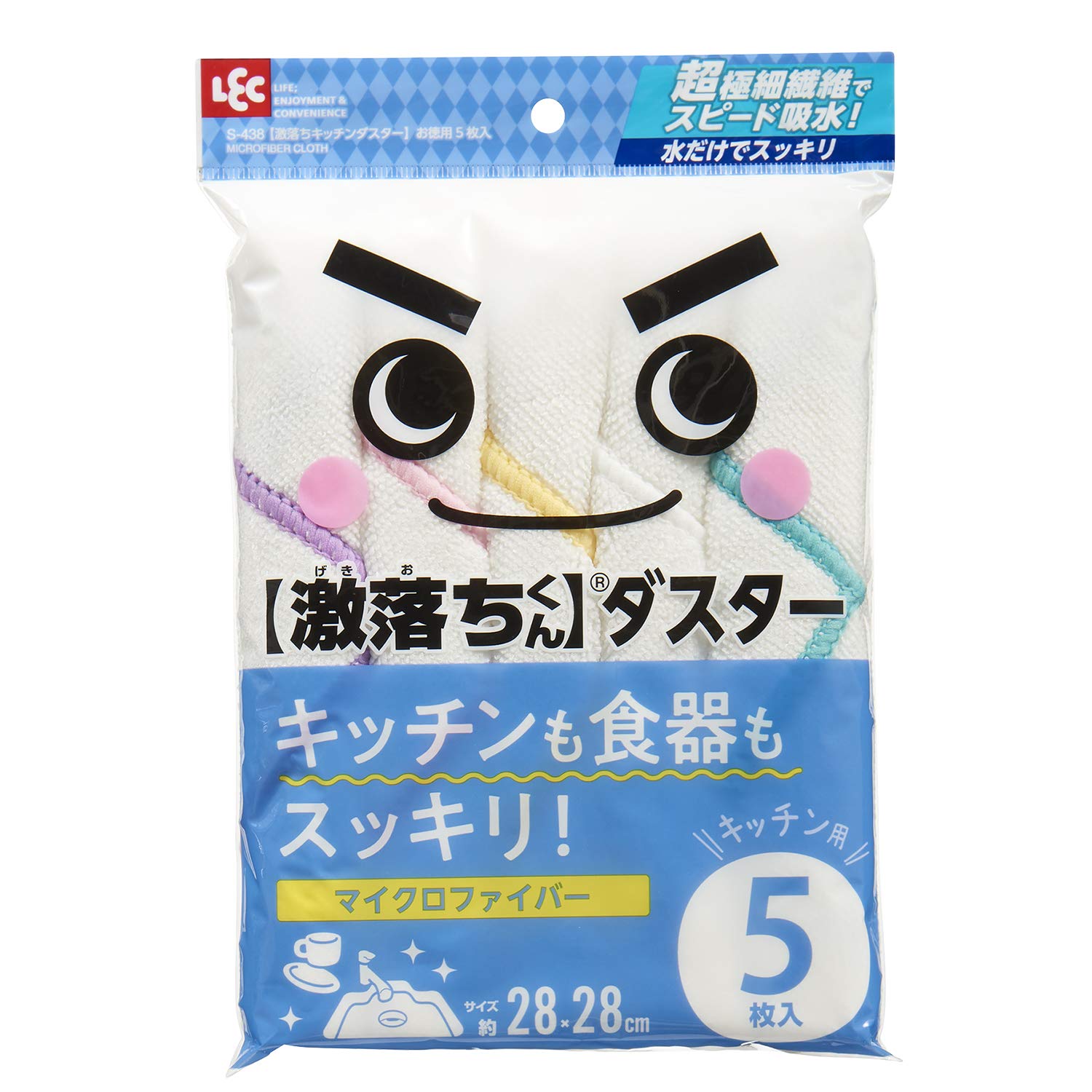 

Rec Gekitochi Полотенце для посуды Kitchen Duster Value Pack of 5 White