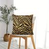 Schwarzes Zebra-Muster Kissen xcm Modernes Tierhautmuster Digital Bedruckter Kissenbezug Sofa Heimdekoration