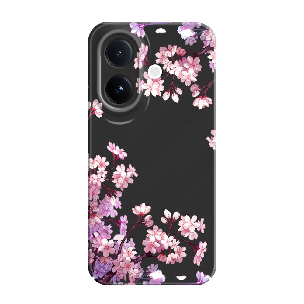 

Glamorous Flowers Phone Case For VIVO V60 V50 V40 Lite V27 V25 V23 V23E V20 Pro 4G 5G Film Hard Cover V27 5G