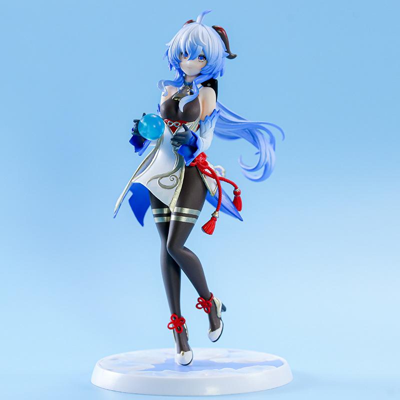 

Genshin Ganyu Impact ПВХ Фигурка Статуэтка Игрушка Модель Топпер для Торта Коллекция для Детей Подарок