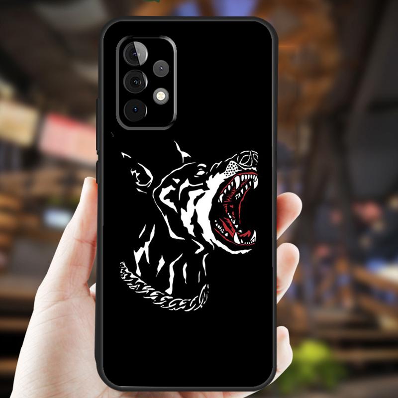 Dachshund Doberman Dog Case For Samsung Galaxy A26 A54 A14 A36 A16 A33 A56 A15 A55 A53 A35 A22 A32 A52 A34 A05 A06