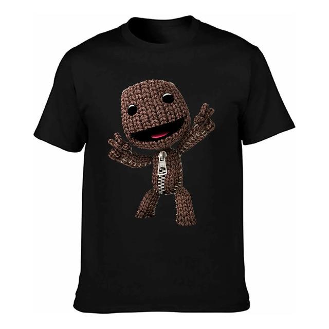 Camiseta Estampada De Personagens Tricotada Sackboy M