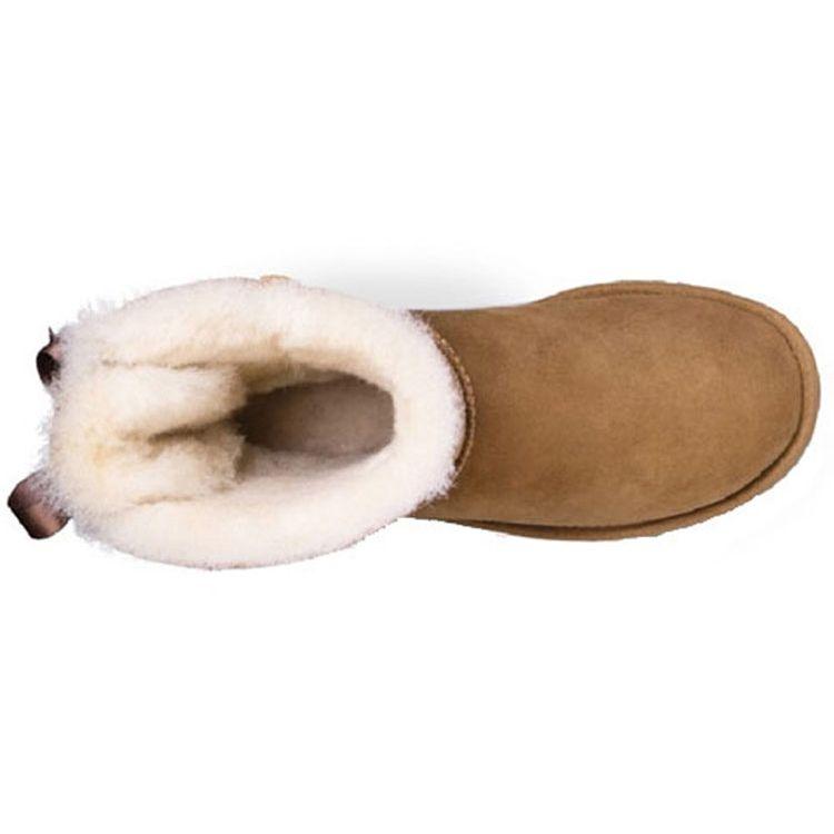 UGG Bailey Button 2 Botă Castaniu Adidași Femei Maro 1016225-CHE
