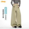 Women's Retro High-Waist Wide-Leg Denim Jeans