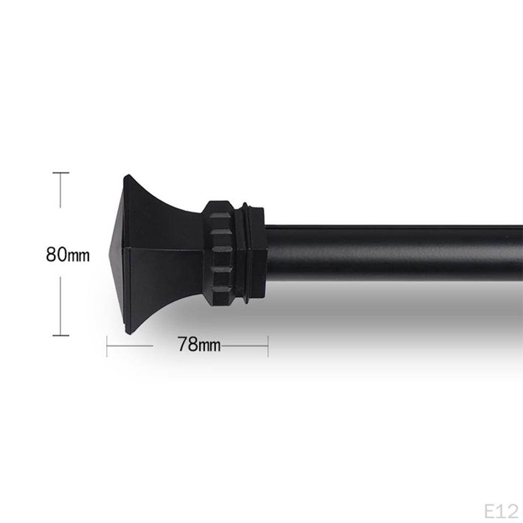 1 Piece Decorative Curtain Rod Finials Window Blind Pole End For 28mm