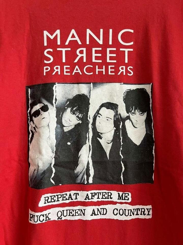 Manic Street Preachers Band Red Shirt Gift For Fan  TT1687 Unisex T-Shirt XXL