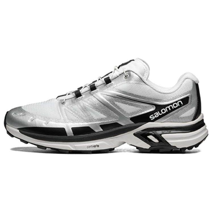 SALOMON XT Wings 2 Versatile Abrasion Resistant Breathable Low top Outdoor Shoes Unisex White Black L47135600