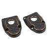 2PCS RC Portal Covers Brass Portal Drive Housing RC Steering Knuckles for Axial Capra for SCX10 III AR45P Axle 1 10 RC
