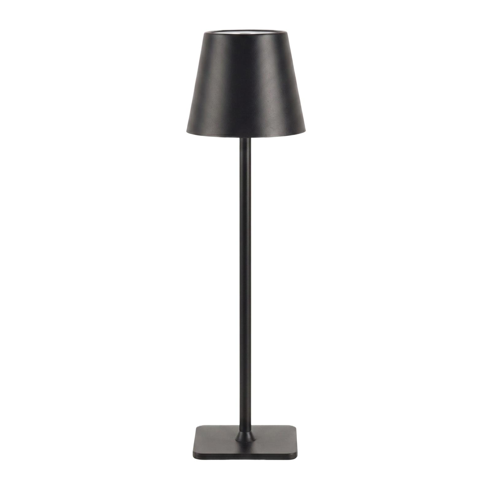 

English: Modern Minimalist Rechargeable Table Lamp Metal Ambient Light Creative Decorative Desk Lamp one size чёрный
