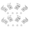 Aquarium Lid Clips Stainless Steel Aquarium Glass Cover Clip Support Holders for Fish Tank