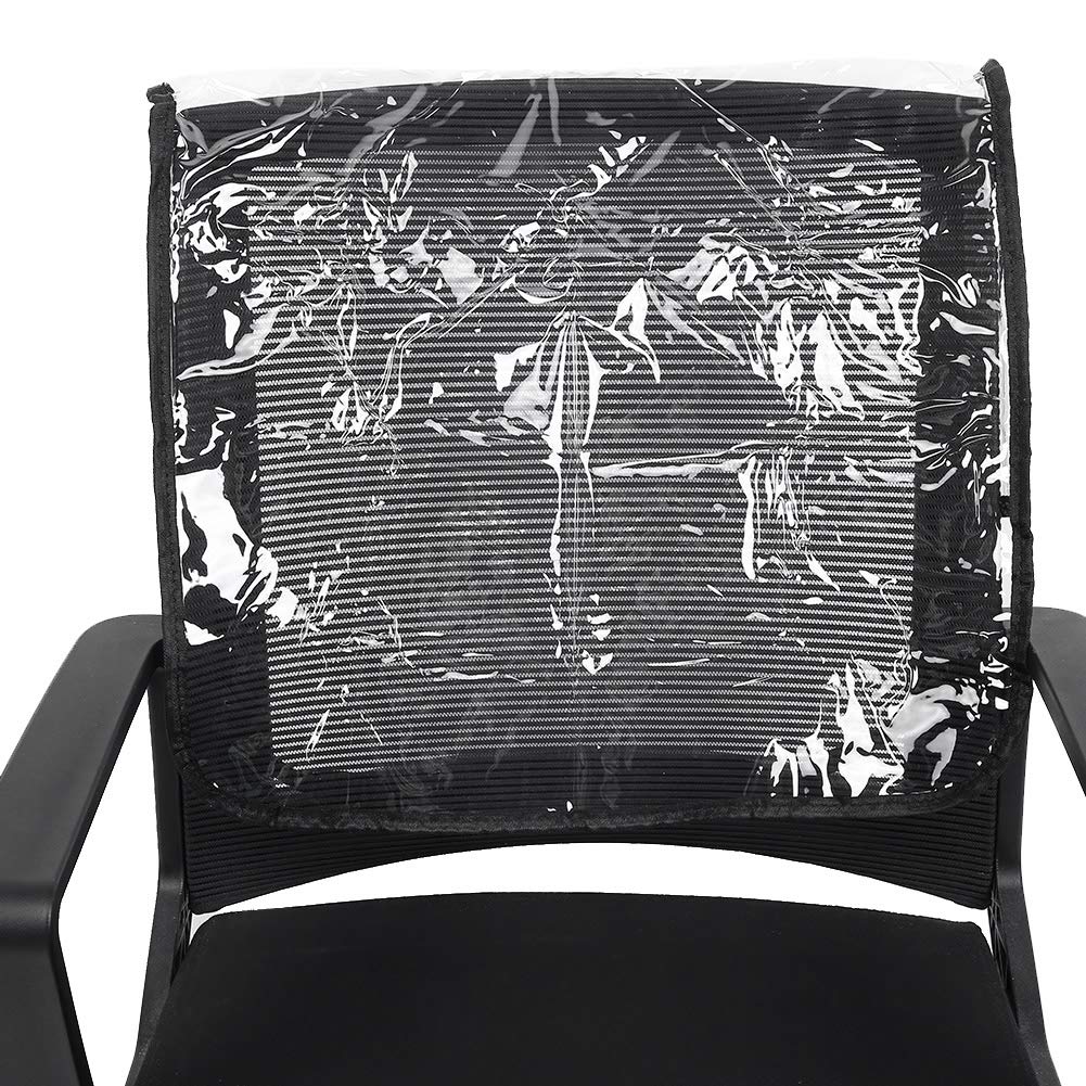 Hair Salon Chair Backrest Protective Cover, Chair Cover Protector, Made of Quality PVC, Easy To Clean, Suitable for Universal Barbershop Chairs