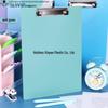 Large Capacity A4 File Box with Pen Slot & Clipboard for A5 Paper Storage