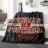 Bengals Football Team Logo Customized Your Name Blanket Lightweight And Comfortable Warm Blanket Suitable For Bed Home Chair Office Sofa Camping