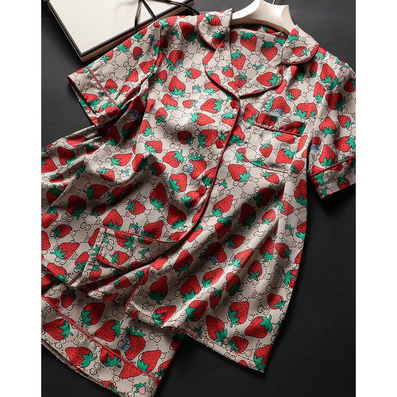 China Stil Tinte und Waschen Landschaft Malerei Pyjamas Frauen Neue Sommer Kühle Weibliche Nachtwäsche Klassische Elegante Kurze Housewear