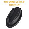 Thinvik Bicycle Front Wheel Stand Indoor Trainer Parts Bicycle Cycle Tray Durable Stability