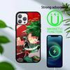 Katsuki Bakugo R-Hero Academia Phone Case For iPhone 14,16,15,13,17,12,Plus,Pro,Max Magnetic For Magsafe Frosted Cover