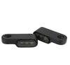 2x Universal 8mm Aluminum Smoke Mini LED Motorcycle Turn Signal Indicators Blinker Lights