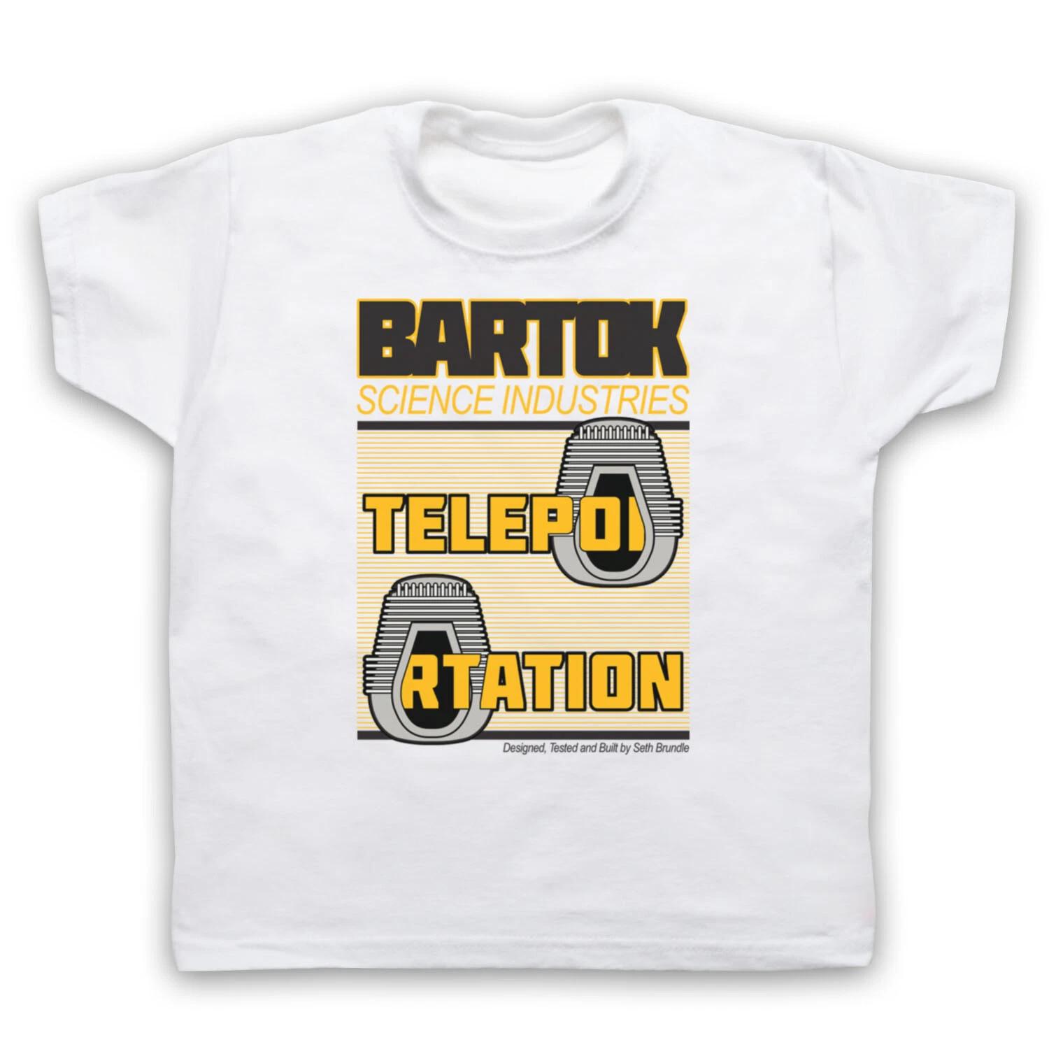 

BARTOK SCIENCE TELEPORT UNOFFICIAL THE FLY SCI FI FILM KIDS CHILDS T-shirt 160
