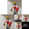 Figura de PVC Uzumaki Naruto Com Cabeça Dupla Intercambiável Para Colecionadores e Fãs de Anime