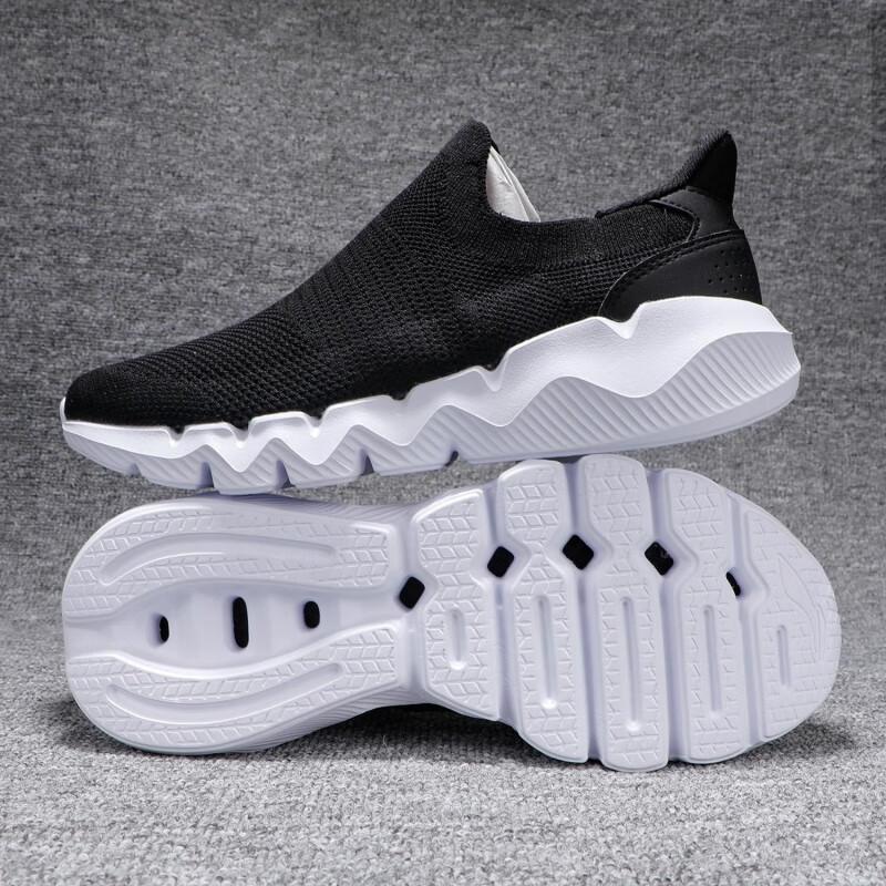 Li Ning Yu Shuai Fashion Comfortable Versatile Non-Slip Breathable Low-Top Casual Shoes Unisex Casual Shoes Black AGCU257-4