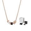 Emporio Armani Beaded Waist Pendant Necklace With Crystals Women Necklace EGS2424221
