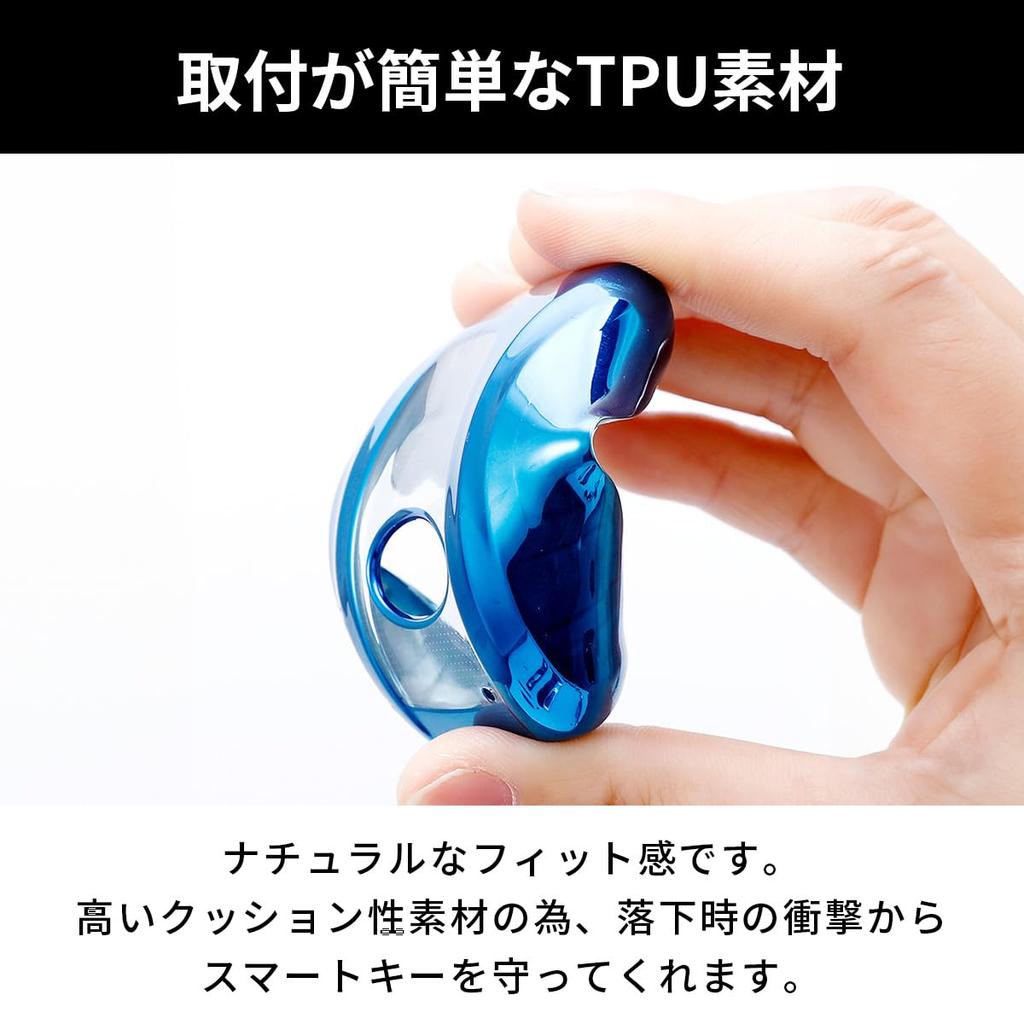 VERISSY Smart Key Case, For Subaru Subaru Forester Legacy Revogue Luxury Stylish Cover Outback Impreza, Silver