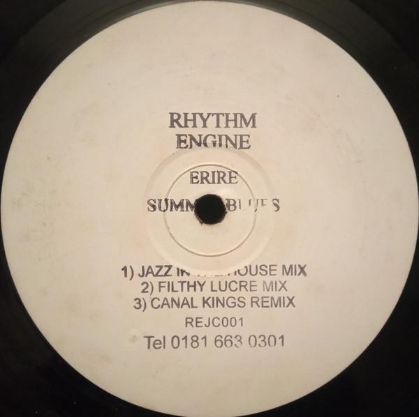 

12-дюймовая пластинка ERIRE - Summer Blues REJC001 Rhythm Engine UK Jazz Б/У