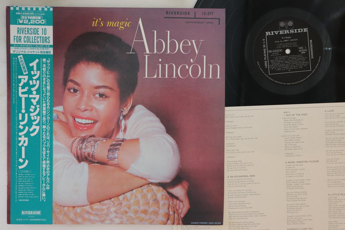

LP Record ABBEY LINCOLN - It s Magic SMJ6309 RIVERSIDE 1982 Japan Obi Jazz Used