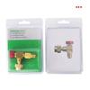 Brass Refrigerants Control Valves Improved Sealing Washer Not Freezing Handle For HVAC System Recharging