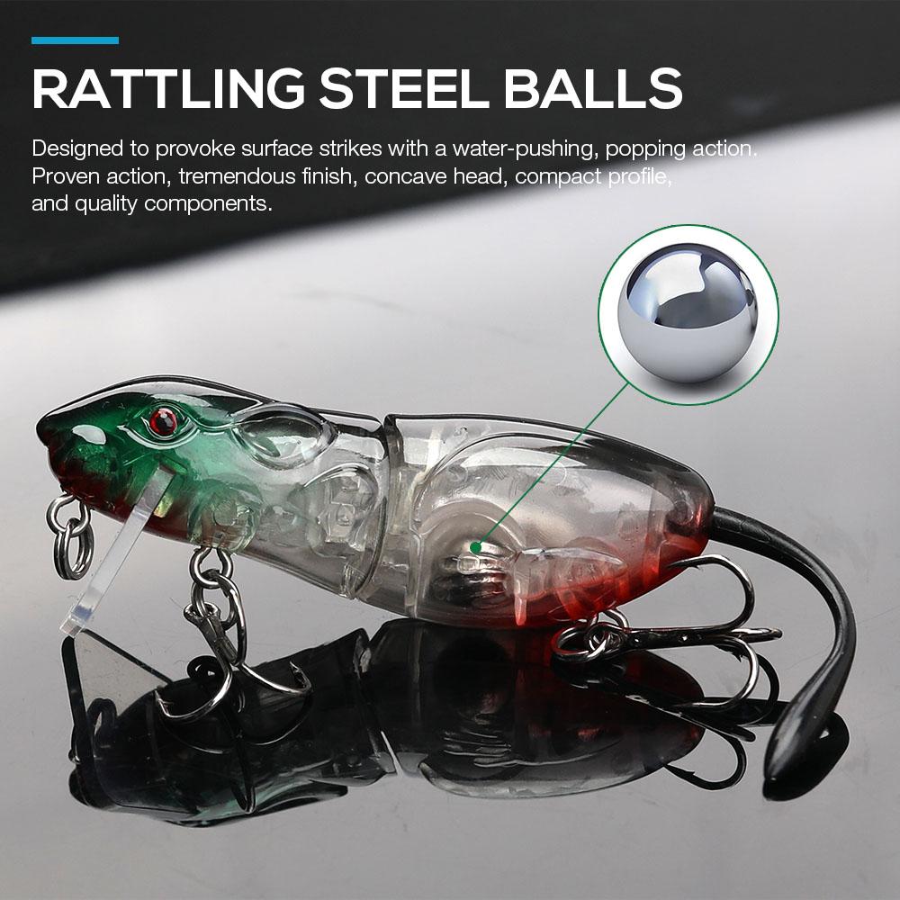 Realistic Rat Lure 6cm 10g Floating Mouse Wobblers For Pike Crankbait Artificial Bait Topwater Fishing Lures Tackle