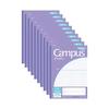 KOKUYO Notebook Campus Notebook Purpose B5 5mm Grid 30 Sheets Purple 10 Book Set No-30S10-5NVX10