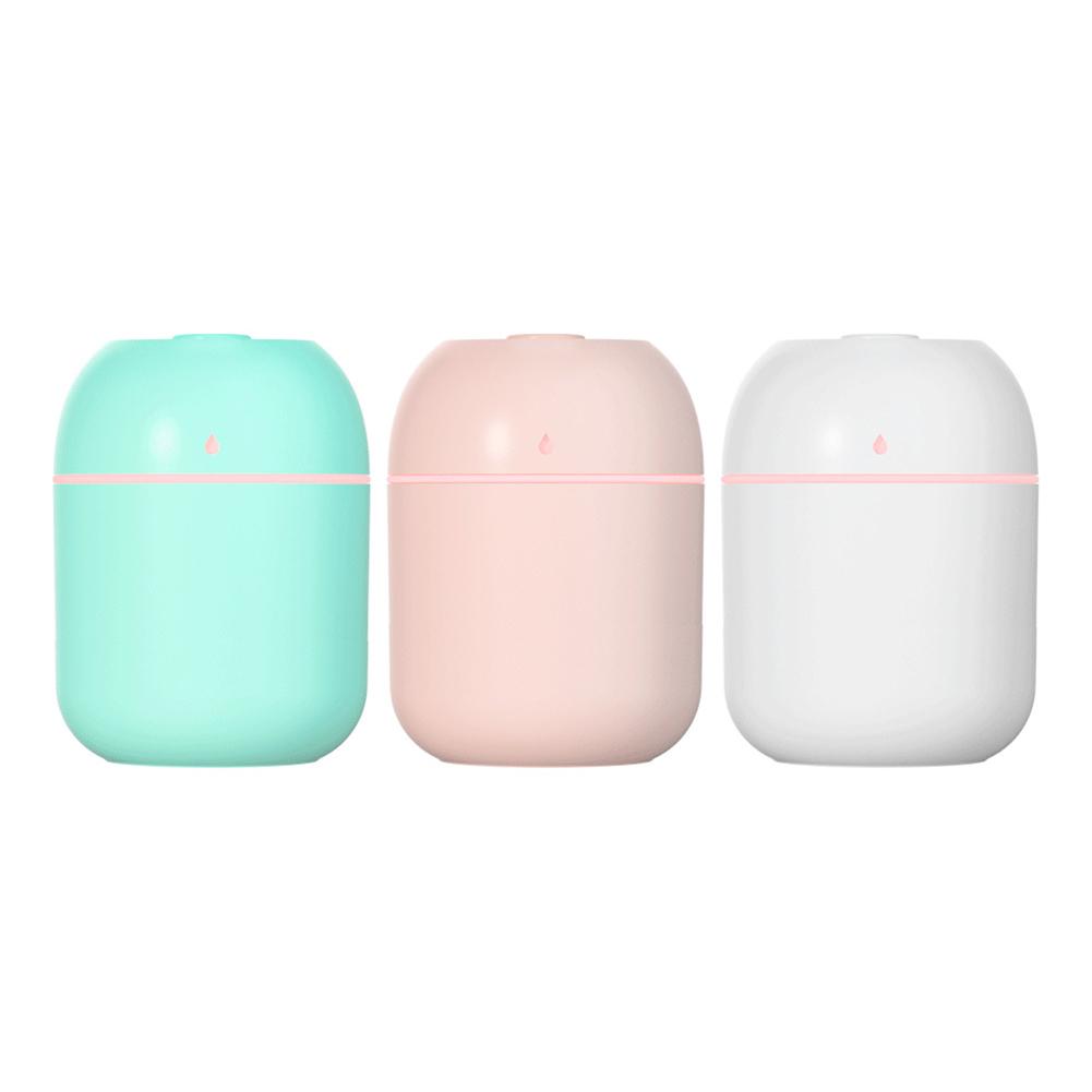 7 Colors Light Home Fragrances USB Humidifier 220ml Aroma Cool Mist Portable Power-off Protection High Quality