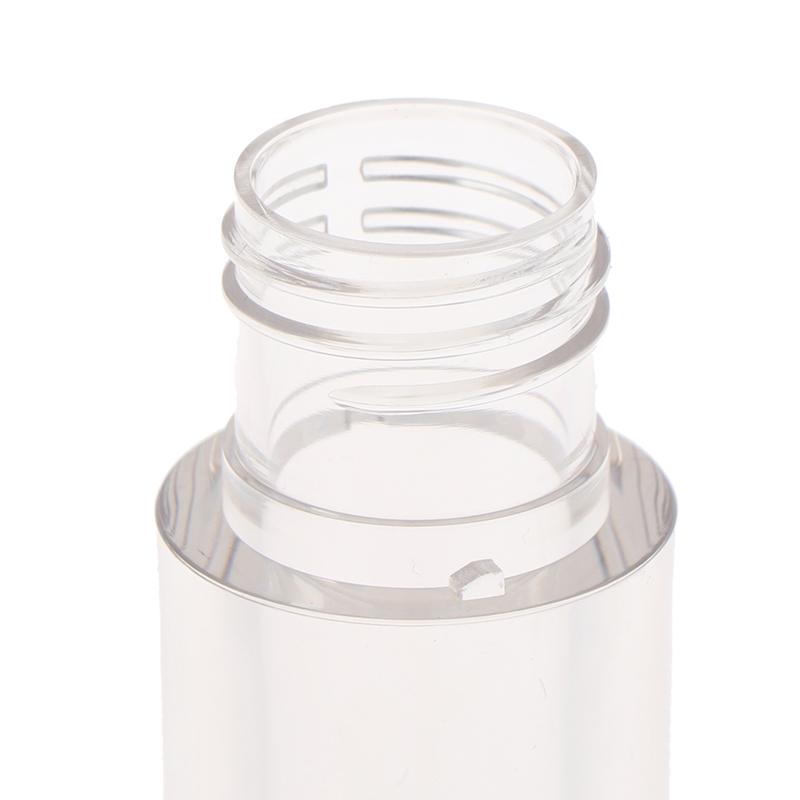 5ml Electroplated Lip Gloss Tube Transparent Pink/Gold/Silver Thick Rod Large Brush Head Empty Bottle Lips Glaze Container