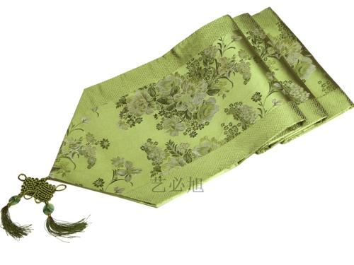 Chinese Style Rural Fashion Table Flag Modern Minimalist Brocade Dining Table Cloth Multi Color Tea Table Cloth Art Table Flag