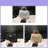 Retro Style Handheld Bag Pu Material With Stitching Detail For Daily Casual Use