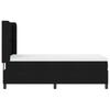 Boxspring Bed with Cushions Black 200 x 100 cm Fabric