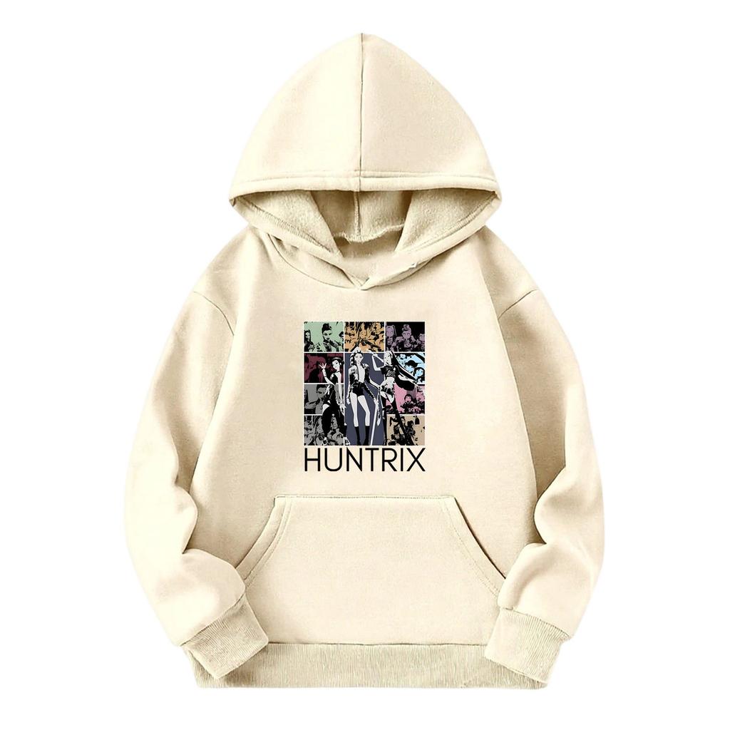 Dětská mikina s kapucí Chlapecká a dívčí módní potištěná mikina s dlouhým rukávem