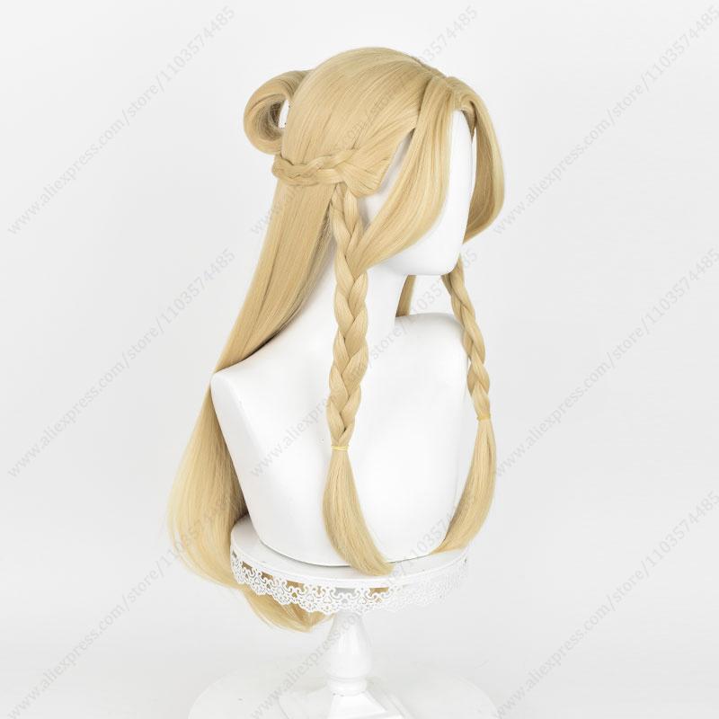 Marcille Donato Cosplay Wig 72cm Long Blonde Golden Heat Resistant Synthetic Wigs