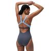 Speedo Womens/Ladies Square Neck Regular One Piece Swimsuit