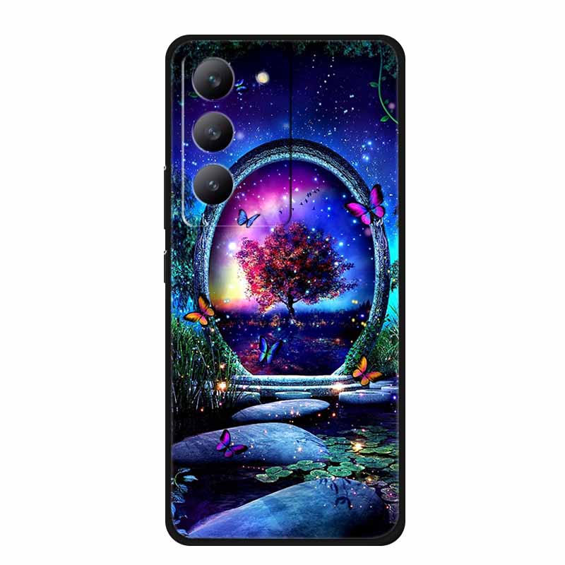 Phone Case For Redmi 15 4G Back Cover Case 6.9" Shockproof Black Silicone Soft Coque For Xiaomi Redmi 15 Case Redmi15 Funda Para