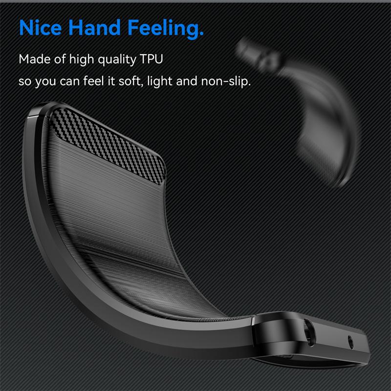 For Huawei Mate 50 Pro Case Cover Huawei Mate 50 Pro Capas Shockproof Back Bumper Soft TPU Carbon Fiber Cover Huawei Mate 50 Pro