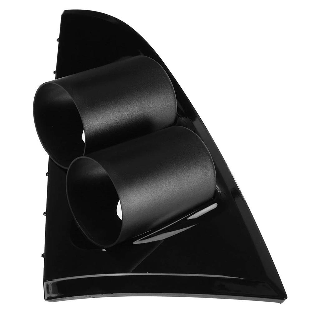 52Mm Glossy Black Car Twin Gauge Dash Mount Holder For Ford Falcon Ba Bf 02-11
