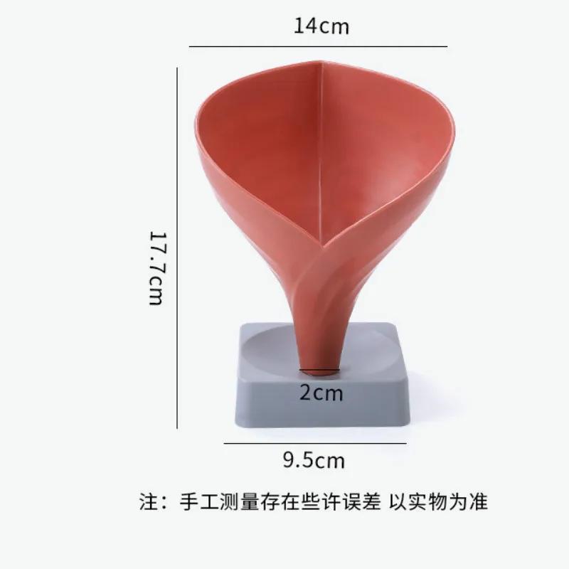 Creative Chopsticks Storage Cage Kitchen Storage Funnel Rack Flower Funnel Storage Rack Fruit Dish