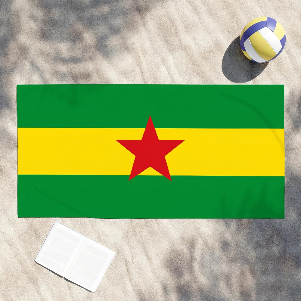 French Guiana Towel Shower Sauna Travel Spa Quick Dry Gym Accessories Soft Large Beach Towels