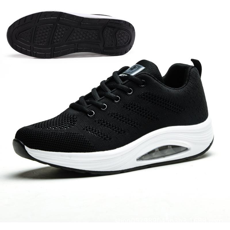 Summer hollow dance shoes square dance women's shoes travel shoes soft-soled ghost step dance flying woven shoes shuffle sports dancing shoes